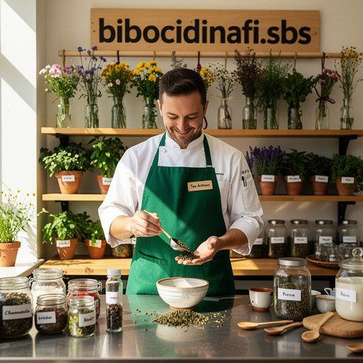 Červený ďatelinový čaj v šálke s jemnou penou a kvetinovým aranžmánom.